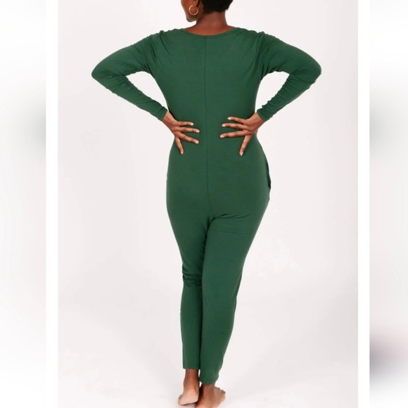 Smash+Tess Friday Romper in Evergreen Size XXS - Picture 2 of 2